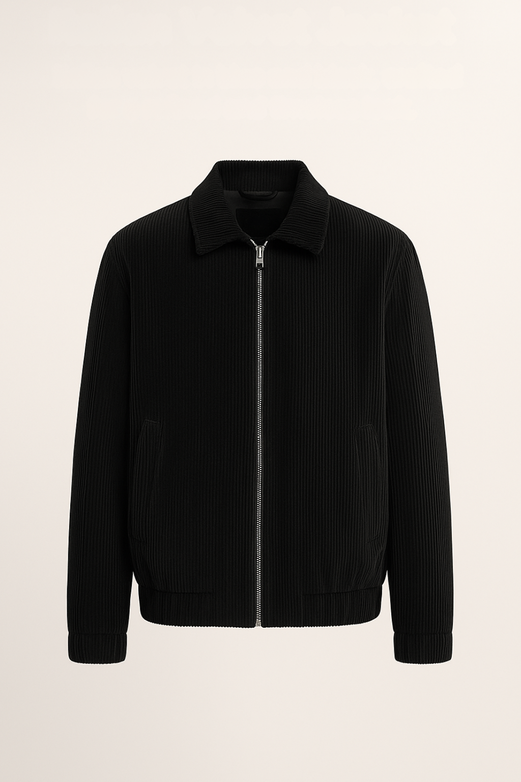 Italian Velvet Jacket in Black