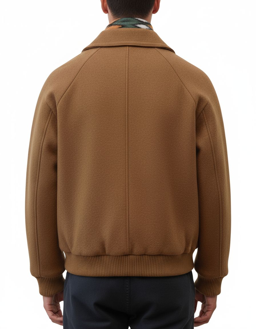 Italian Wool Jacket in Havan