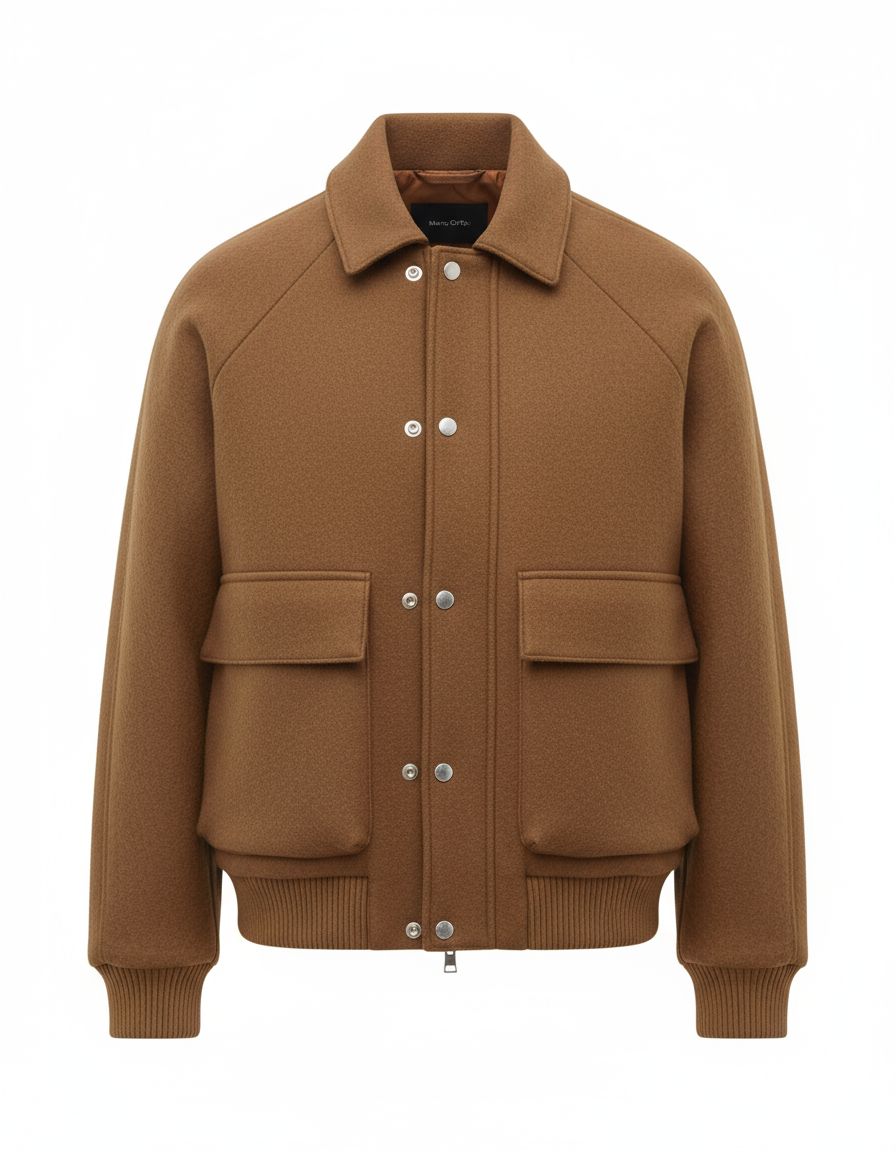 Italian Wool Jacket in Havan