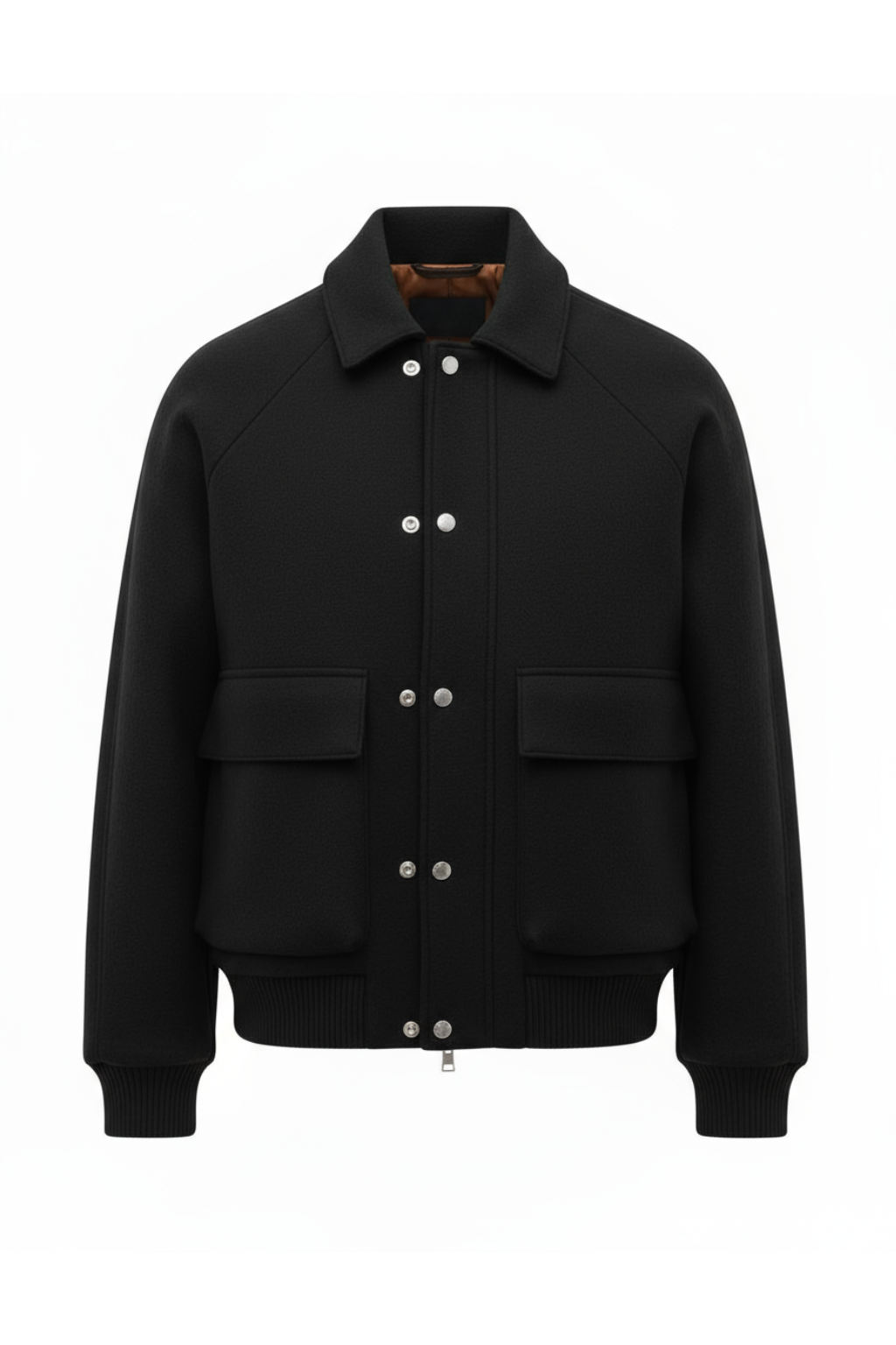Italian Wool Jacket in Black