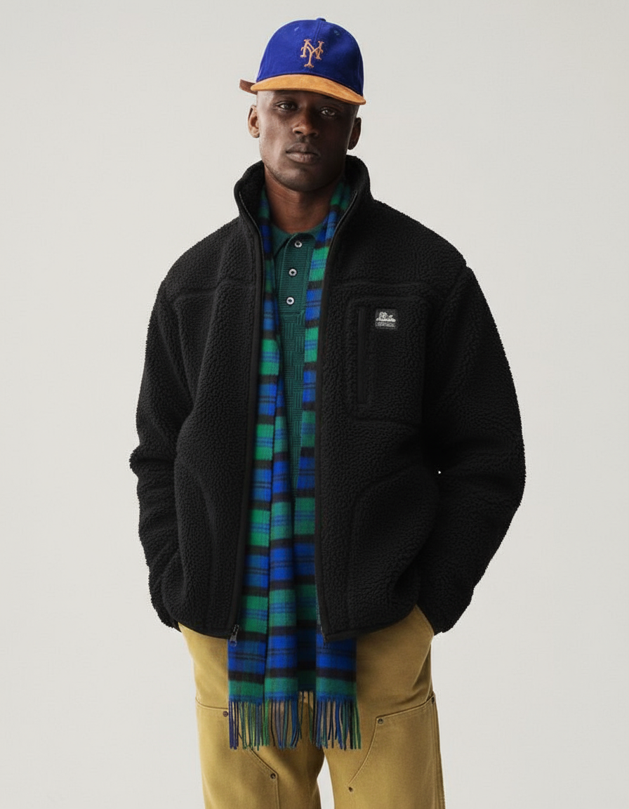 Wool Jacket in Black